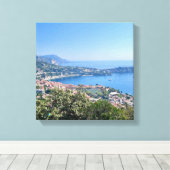 Côte d'Azur Leinwanddruck (Insitu (Holzboden))