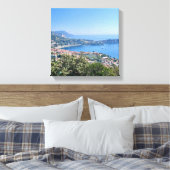 Côte d'Azur Leinwanddruck (Insitu (Schlafzimmer))