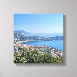 Côte d'Azur Leinwanddruck