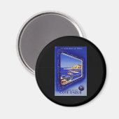 Côte d'Azur Magnet (Vorderseite/Rückseite)