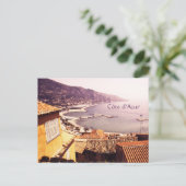 Côte d'Azur, Menton Postcard Postkarte (Stehend Vorderseite)