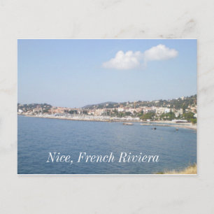 Côte d'Azur, Nizza, Côte d'Azur Postkarte