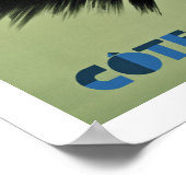Cote d'Azur Poster (Ecke)