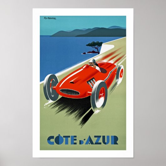Cote d'Azur Poster (Vorne)