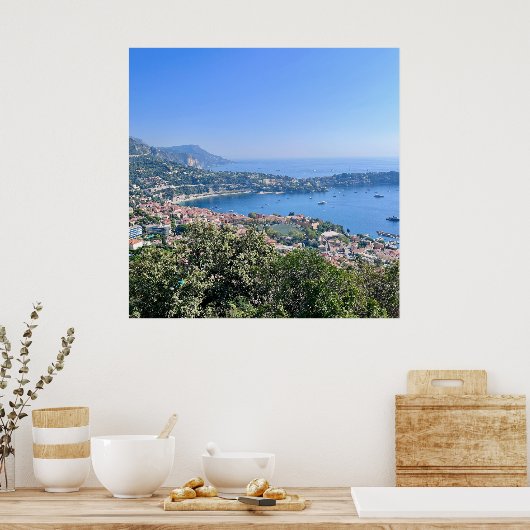Côte d'Azur Poster (Küche)