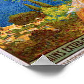 Cote d'Azur Poster (Ecke)