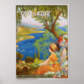 Cote d'Azur Poster (Vorne)