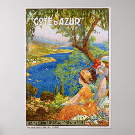 Cote d'Azur Poster (Vorne)
