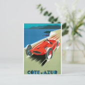 Cote d'Azur Postkarte (Stehend Vorderseite)