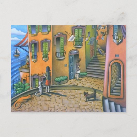 Cote D'azur Postkarte (Vorderseite)