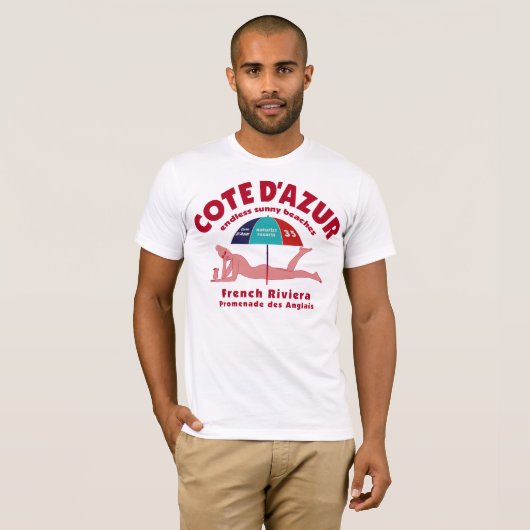 Cote d'Azur T - Shirt (Vorne ganz)