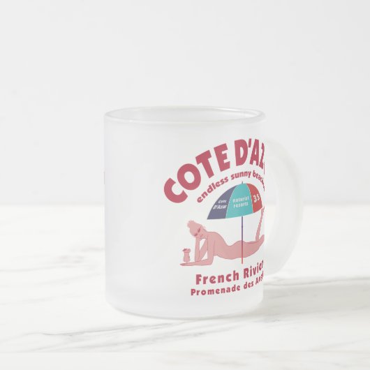 Cote d'Azur Tasse (VorderseiteRechts)