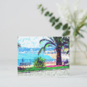 Cote d'Azur - Wish you Wish here Postkarte (Stehend Vorderseite)