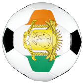 Côte d'ivoire-Emblem Fußball (Gedreht)