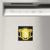 Côte d'ivoire-Emblem Magnet (In Situ (Geschirrspüler))