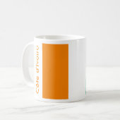Côte d'Ivoire FLAG Kaffeetasse (Vorderseite Links)