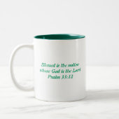 COTE D'IVOIRE FLAG Scripture Zweifarbige Tasse (Links)