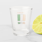 Côte d'Ivoire Flaggenstaat Côte d'Ivoire Orange pe Schnapsglas (Rückseite)