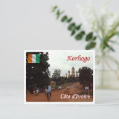 Côte d'Ivoire - Korhogo - Postkarte (Stehend Vorderseite)