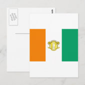 Côte d'Ivoire Postkarte (Vorne/Hinten)
