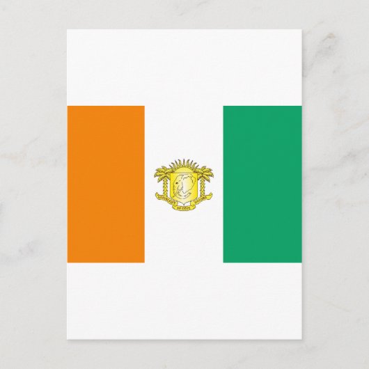 Côte d'Ivoire Postkarte (Vorderseite)
