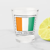 Côte d'Ivoire Schnapsglas (Vorderseite)