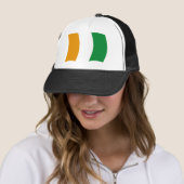 Cote d'lvoire (Elfenbeinküste) Flaggenhut Truckerkappe (Beispiel)