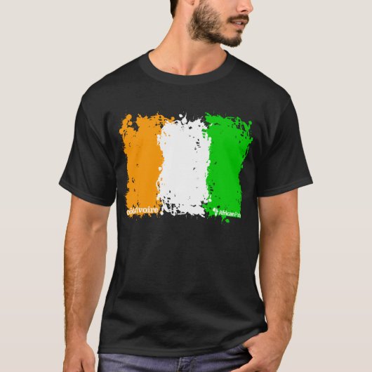 cote_ivoire_bw T-Shirt (Vorderseite)