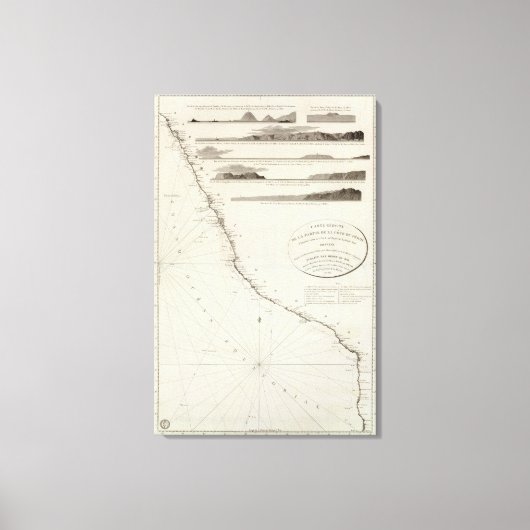 Cote, Peru Leinwanddruck (Vorderseite)