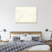 Cotes, Amerika, Asien Leinwanddruck (Insitu (Schlafzimmer))