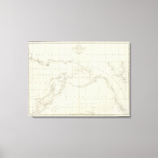Cotes, Amerika, Asien Leinwanddruck (Vorderseite)