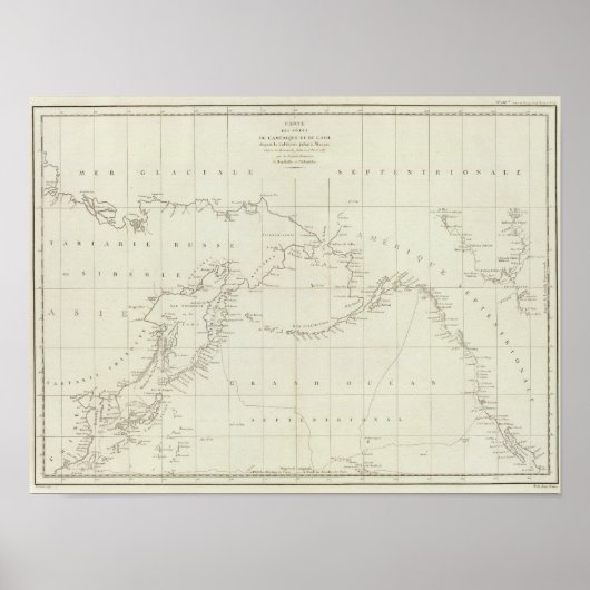 Cotes, Amerika, Asien Poster (Vorne)