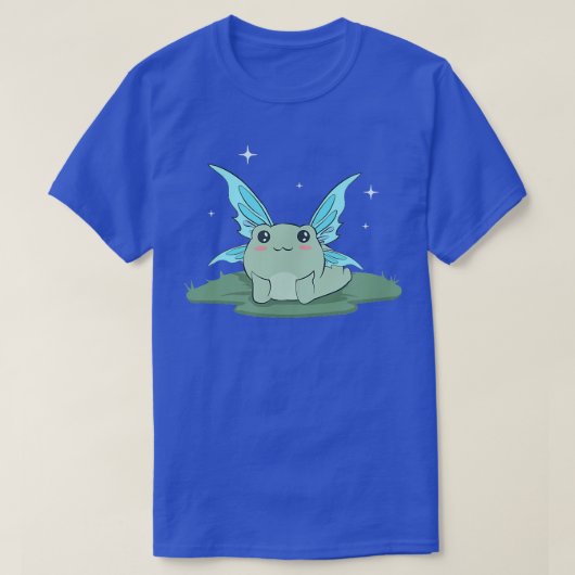 Cotgcore Ästhetisch Niedliche Kawaii Fairy Frog Fr T-Shirt (Design vorne)