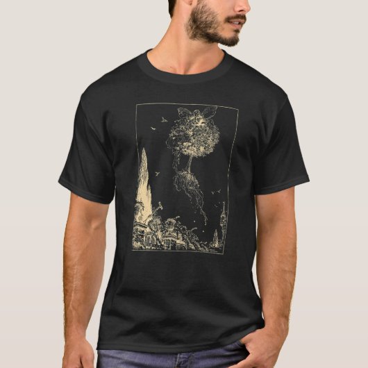 Cotgcore Fairy Grunge Men's Graphic T-Shirt (Vorderseite)