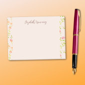 Cotgcore Rose Garten Niedlich HandGezeichnet Vinta Post-it Klebezettel