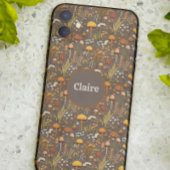 Cotgecore Pilzstickerei Personalisiert Case-Mate iPhone Hülle