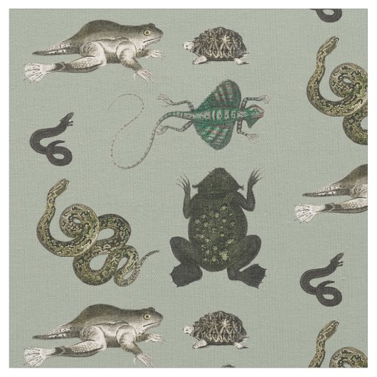 Cotgecore Toad Fabric Stoff (Nahaufnahme)