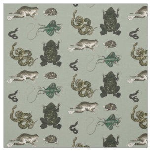 Cotgecore Toad Fabric Stoff