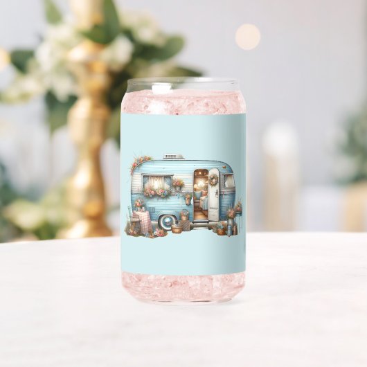 Cotgecore Vintag Floral Camper Boho Accents Dosenglas (Insitu (Hochzeit))