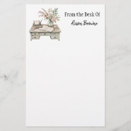 Cotgor Watercolor Writing Desk Notepad Briefpapier