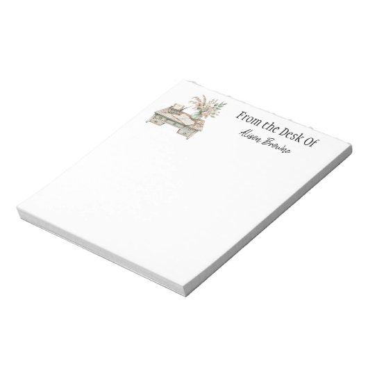 Cotgor Watercolor Writing Desk Notepad Notizblock (Rotiert)