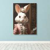 Cotillion Bunny Leinwanddruck (Insitu (Holzboden))