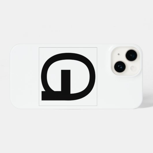 COTOG-Symbol iPhone Hülle (Rückseite (Horizontal))