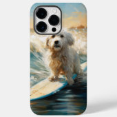 Coton De Tulear Beach Surfmalerei Case-Mate iPhone Hülle (Rückseite)