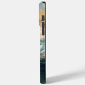 Coton De Tulear Beach Surfmalerei Case-Mate iPhone Hülle (Rückseite / Links)