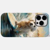 Coton De Tulear Beach Surfmalerei Case-Mate iPhone Hülle (Rückseite (Horizontal))