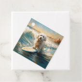 Coton De Tulear Beach Surfmalerei Geschenkanhänger (Beispiel)