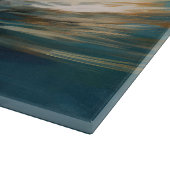 Coton De Tulear Beach Surfmalerei Schneidebrett (Ecke)