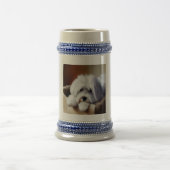 Coton de Tulear Dog Bierglas (Mittel)