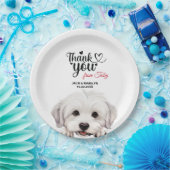 Coton De Tulear Dog Hochzeitsempfang Pappteller (Party)